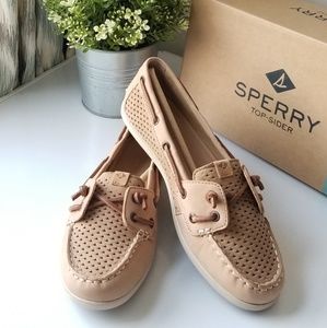 🛑SOLD🛑 Sperry Coil Ivy Slip Flat Beige 6.5M